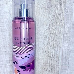 Bath and Body Works sea salt and Lavender perfume body spray 8 ounces